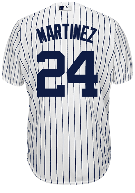 Catfish Hunter Jersey - NY Yankees Pinstripe Cooperstown Replica Throwback  Jersey