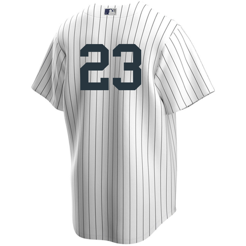 Tino Martinez No Name Jersey - Yankees Replica Home Number Only Jersey