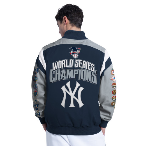 NY Yankees World Series Commemorative Lightweight Jacket - back
