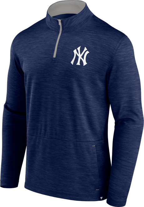 NY Yankees Wordmark Navy Adult Hooded Sweatshirt