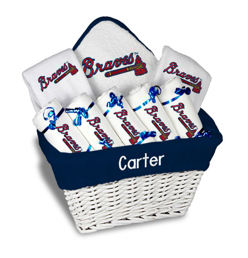 Atlanta Braves Personalized 9-Piece Gift Basket