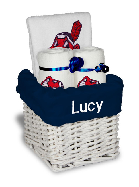 Cleveland Indians Personalized 3-Piece Gift Basket