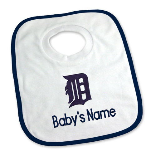 Lids Atlanta Braves Newborn & Infant Personalized Bib & Burp Cloth Set -  White