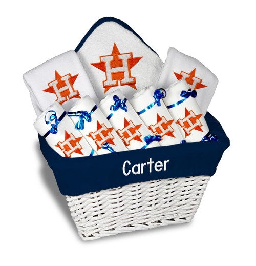 Houston Astros Personalized 9-Piece Gift Basket