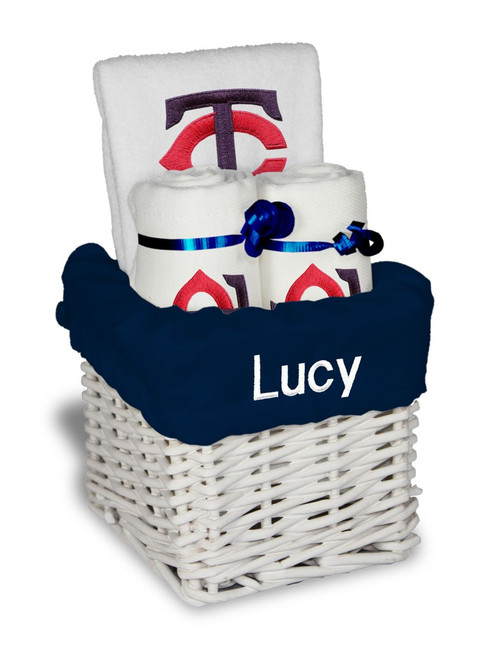 Minnesota Twins Personalized 3-Piece Gift Basket