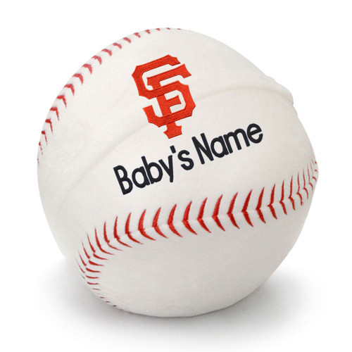 SF Giants Personalized Jersey Onesie