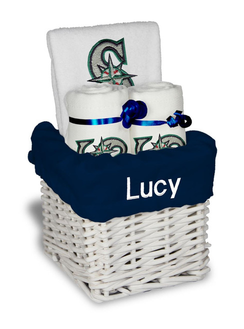 Seattle Mariners Personalized 3-Piece Gift Basket