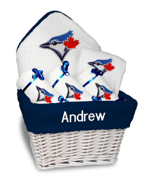 Toronto Blue Jays Personalized 6-Piece Gift Basket