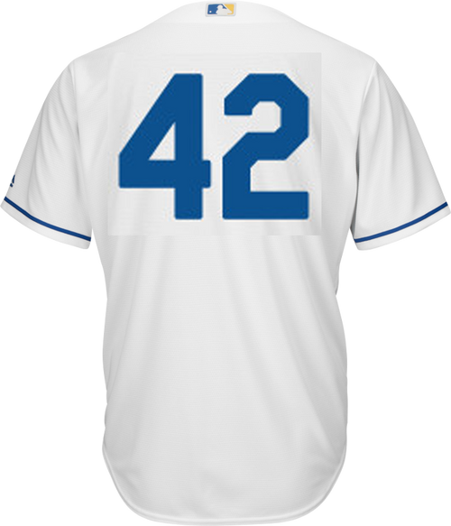 Jackie Robinson Day 42 Jersey - Kansas City Royals Replica Adult Home Jersey