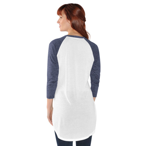 NY Yankees Ladies All Star 3/4 Sleeve T-Shirt - back