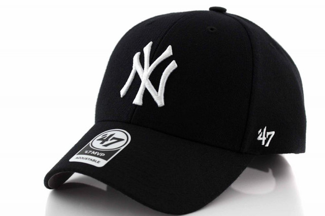 NY Yankees Original Black/Black MVP Adjustable Cap