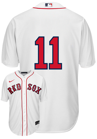 Raphael Devers Youth No Name Jersey Boston Red Sox Replica Number