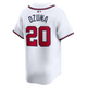 Marcell Ozuna Jersey - Atlanta Braves Limited Adult Home Jersey - back