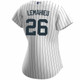 DJ Lemahieu NY Yankees Replica Ladies Home Jersey - back