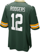 Aaron Rodgers Jersey - Green GB Packers Adult Nike Game Jersey- back
