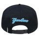 NY Yankees Washed Neon Snapback Hat - Black - back