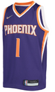 Devin Booker Youth Jersey - Phoenix Suns Swingman Kids 21/22 Icon Edition Jersey - front