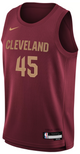 Donovan Mitchell Youth Jersey - Maroon Cleveland Cavaliers Swingman Kids Icon Edition Jersey - front