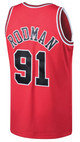 Dennis Rodman Jersey - Red - back