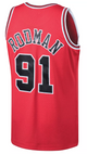 Dennis Rodman Youth Jersey - Red - back