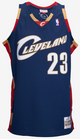  Lebron James Jersey - Navy Cleveland - front