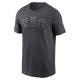 Pete Alonso City Connect T-Shirt - Graphite NY Mets Adult T-Shirt - front
