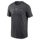 Francisco Lindor City Connect T-Shirt - Graphite NY Mets Adult T-Shirt - front