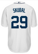 Tarik Skubal Jersey - Detroit Tigers Replica Adult Home Jersey - back