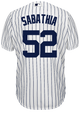 Yankees Replica CC Sabathia Youth Home Jersey