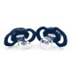 NY Yankees Pacifier 2-Pack - front