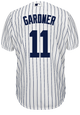 Yankees Replica Brett Gardner Home Jersey