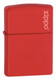 Classic with Zippo Red Matte Zippo