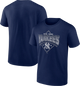 NY Yankees Ahead in the Count Navy Adult T-Shirt