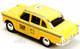 NYC Checker Cab 5 Inch Toy back view