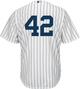  Jackie Robinson Day 42 Jersey - NY Yankees Replica Adult Home Jersey