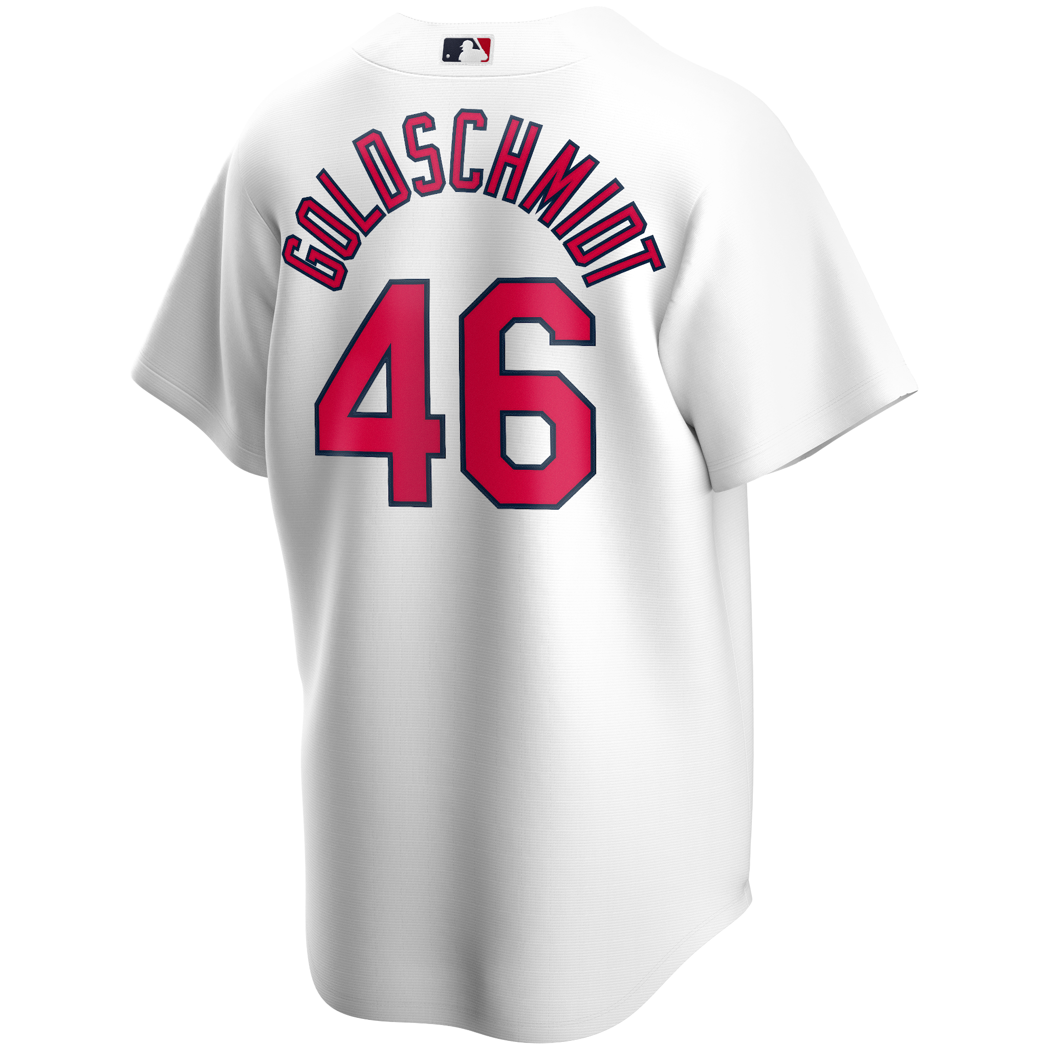 St. Louis Cardinals #46 Paul Goldschmidt Men's Flex Base Cream Stitched  Jersey