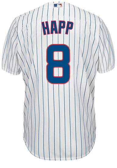 Chicago Cubs Ian Happ Nike Road Authentic Jersey 48 = X-Large