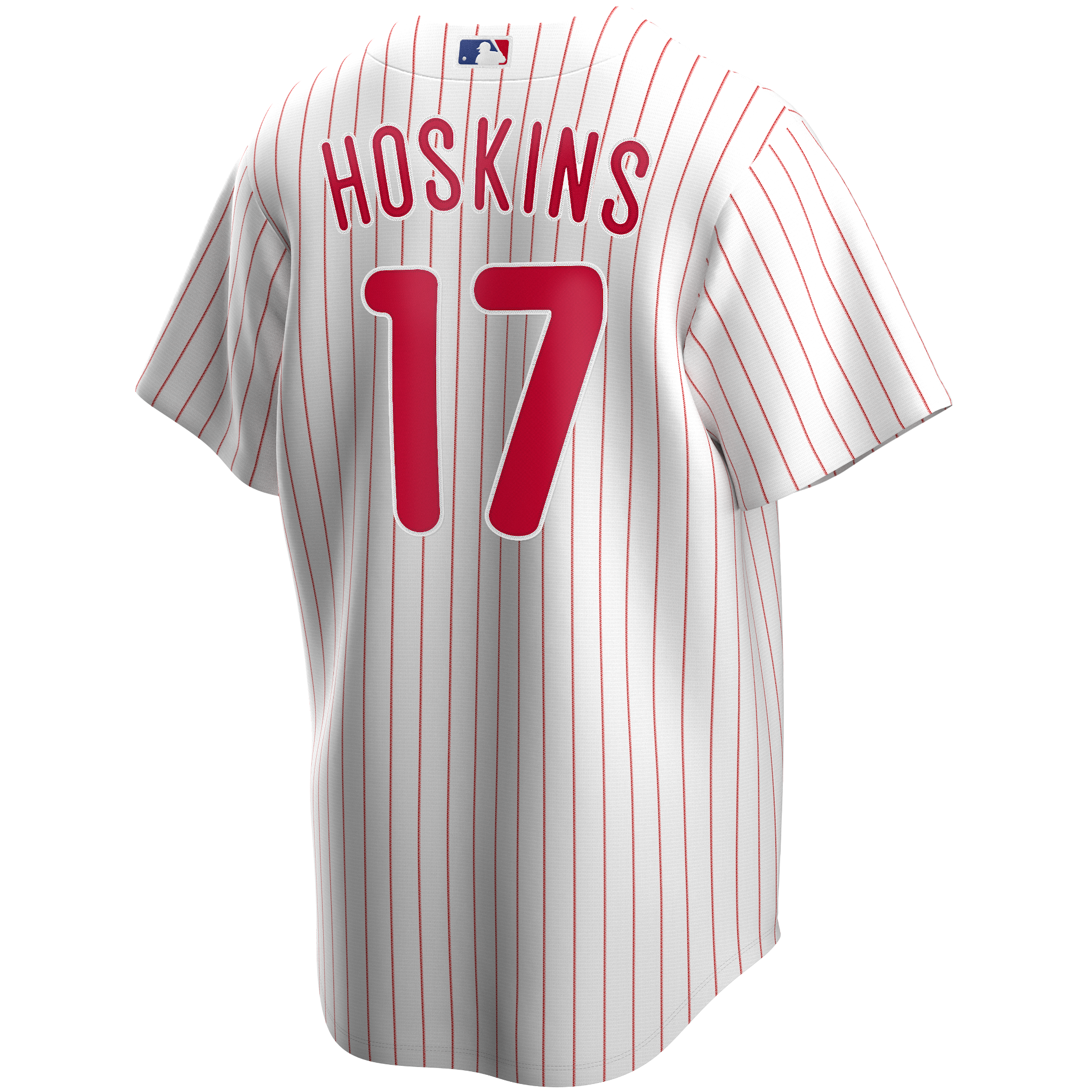 Men's Nike Rhys Hoskins White Philadelphia Phillies Home Replica Player Name Jersey