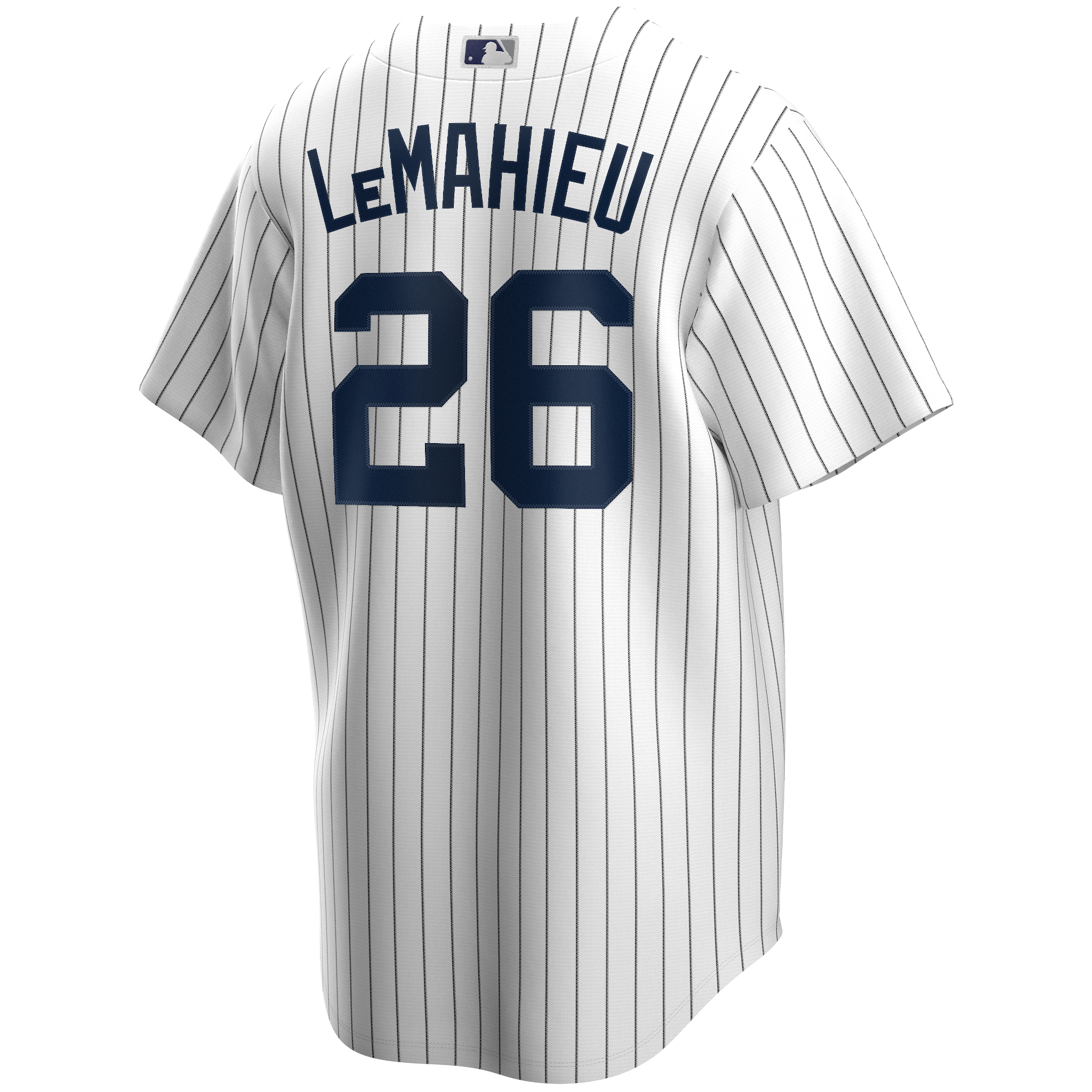 Fanatics Authentic DJ LeMahieu New York Yankees Game-Used #26 White Pinstripe Jersey vs. Washington Nationals on August 24, 2023