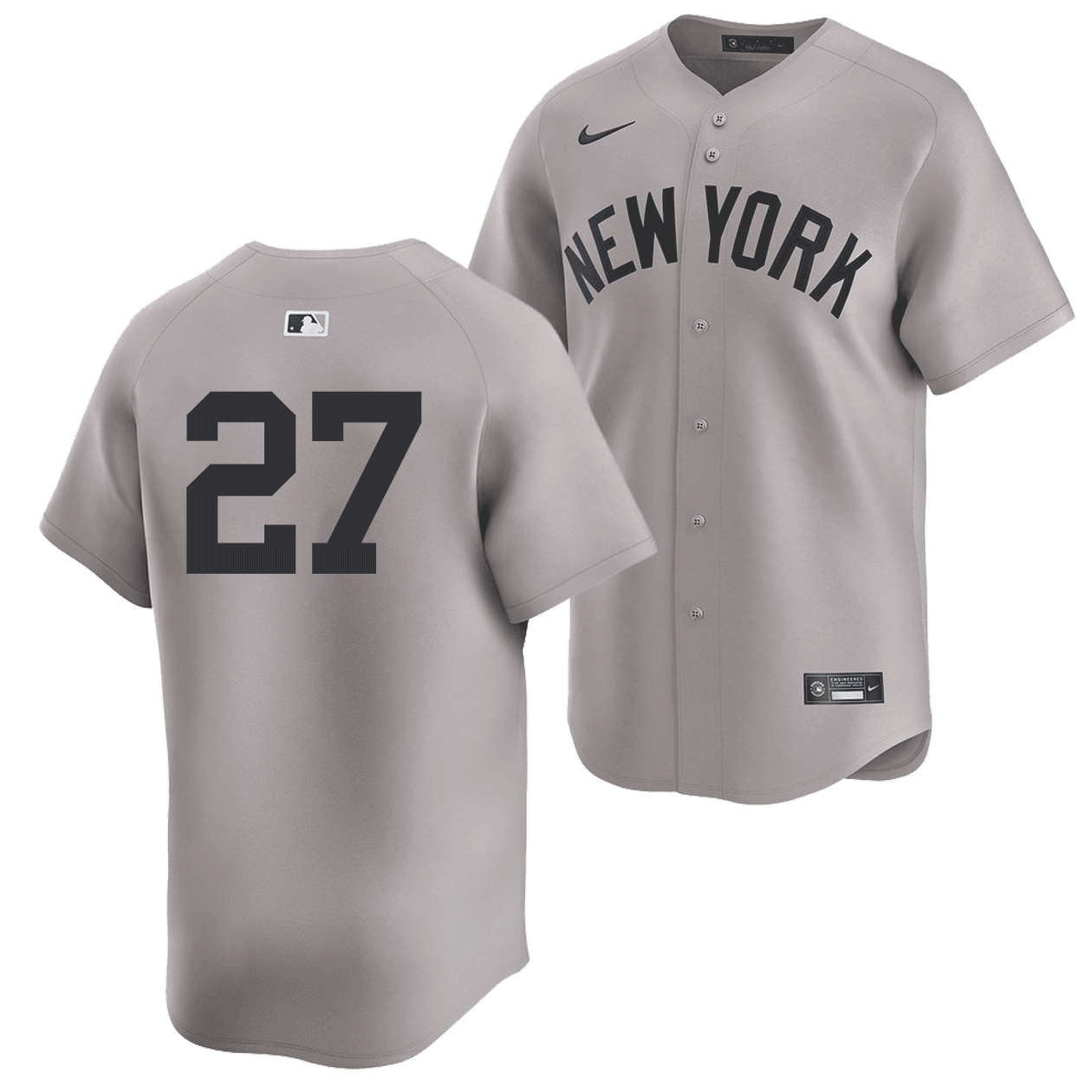 Giancarlo Stanton No Name Road Jersey - NY Yankees Number