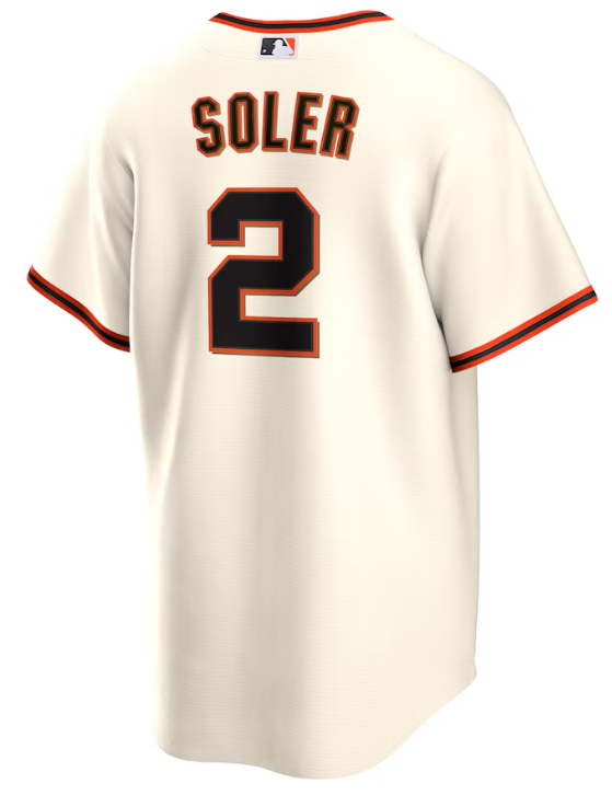 Jorge Soler Jersey - San Francisco Giants Replica Adult Home