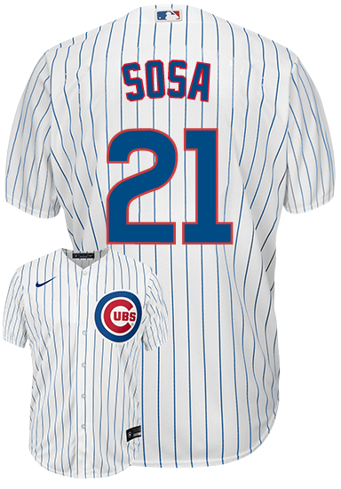 Chicago Cubs Sammy Sosa Nike Road Replica Jersey With Authentic Letter –  Wrigleyville Sports