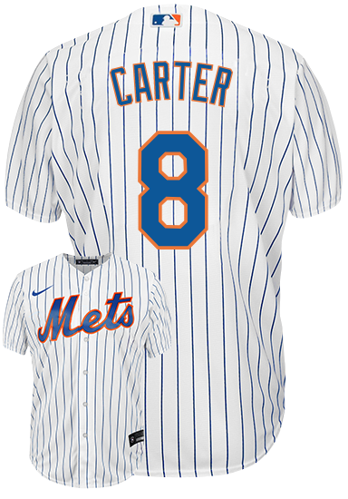 New York Mets 1987-1989 Gary Carter MLB Baseball Jersey (44/Large