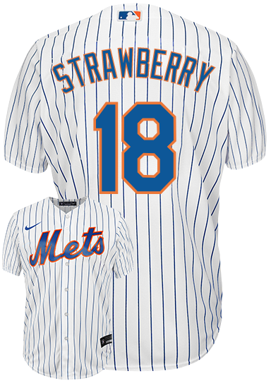 Starling Marte Youth Jersey - NY Mets Replica Kids Home Jersey