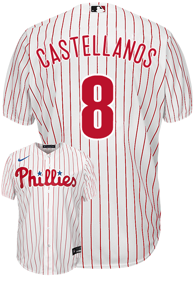 Nick Castellanos Youth Replica Philadelphia Phillies Gray Road Jersey -  Philadelphia Store