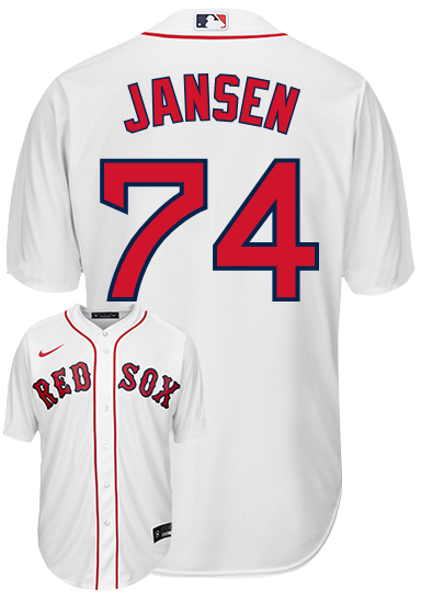 Kenley Jansen Boston Red Sox Men's Red RBI T-Shirt 