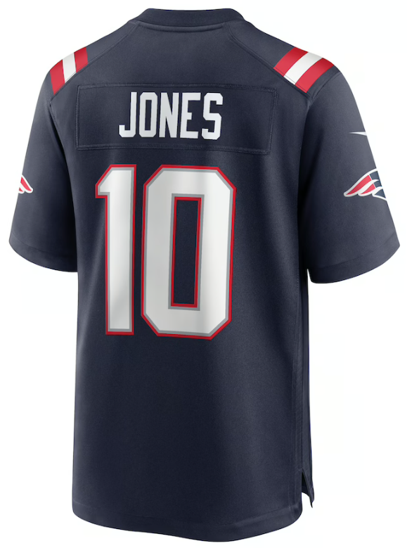 Mac Jones New York Giants Nike Blue Jersey