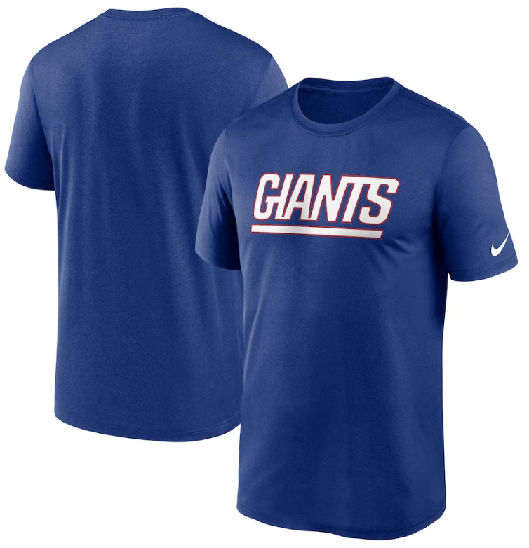 Nike Men's NFL New York Giants Daniel Jones Jersey in Blue/Blue Size Small | Polyester/Jersey