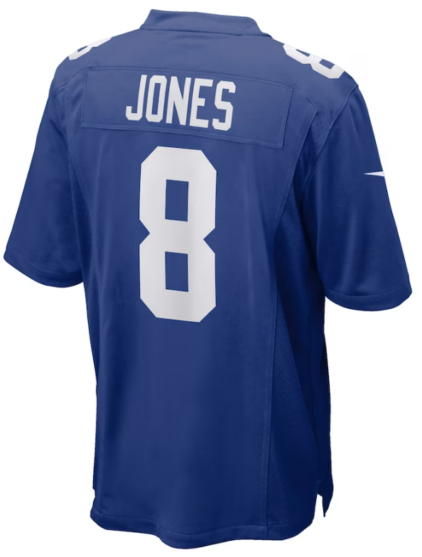 Youth Nike Daniel Jones Royal New York Giants Game Jersey