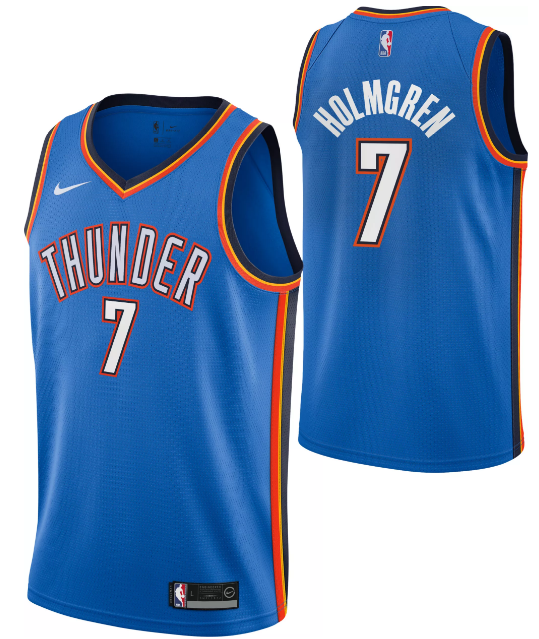 Okc thunder hot sale kids jersey